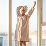 Vertical stripe color strip series towels, bath towels, dry hair hats, bathrobes